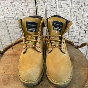 Eddie Bauer Designer Rick Tan HamiltoWaterproof Hiking Chelsea Boots Men's SZ 12
